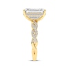 Thumbnail Image 3 of Now + Forever Lab-Grown Diamonds Emerald-Cut Engagement Ring 5-3/8 ct tw 14K Yellow Gold