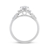 Thumbnail Image 3 of Now + Forever Multi-Diamond Center Oval-Shaped Engagement Ring 1/2 ct tw 10K White Gold