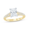 Thumbnail Image 1 of Now + Forever Lab-Grown Diamonds Radiant-Cut Engagement Ring 1-3/4 ct tw 14K Yellow Gold