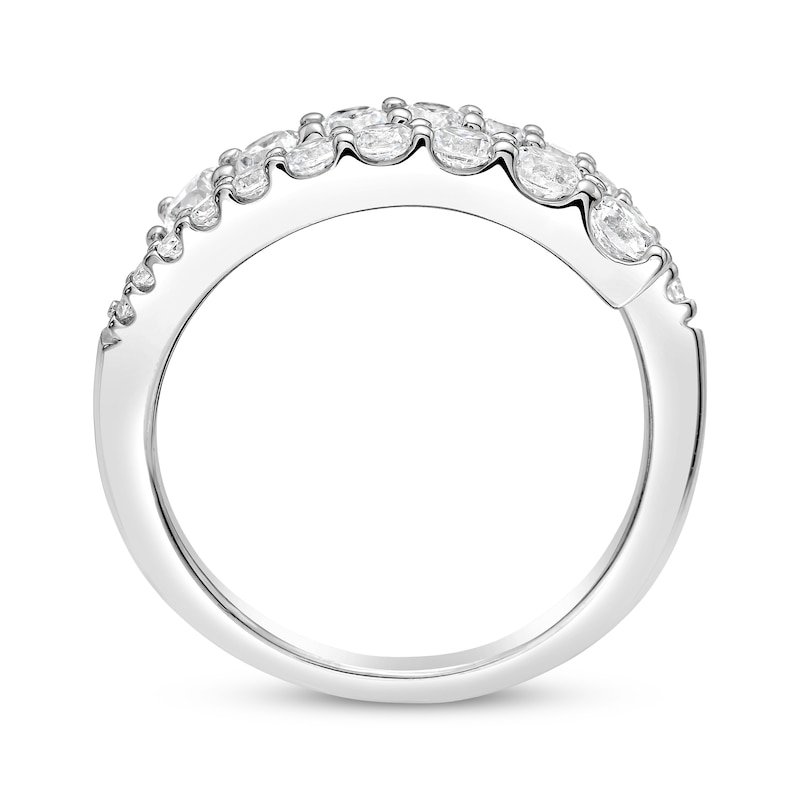 Main Image 4 of KAY Lab-Grown Diamonds Bypass Ring 1 ct tw 10K White Gold
