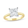 Thumbnail Image 1 of Now + Forever Lab-Grown Diamonds Princess-Cut Solitaire Engagement Ring 2-1/2 ct tw 14K Yellow Gold (I/SI2)