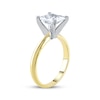 Thumbnail Image 2 of Now + Forever Lab-Grown Diamonds Princess-Cut Solitaire Engagement Ring 2-1/2 ct tw 14K Yellow Gold (I/SI2)