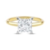 Thumbnail Image 3 of Now + Forever Lab-Grown Diamonds Princess-Cut Solitaire Engagement Ring 2-1/2 ct tw 14K Yellow Gold (I/SI2)