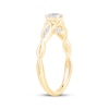 Thumbnail Image 2 of Now + Forever Round-Cut Diamond Celtic Love Knot Shank Engagement Ring 1/2 ct tw 14K Yellow Gold