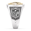 Thumbnail Image 3 of True Fans Dallas Cowboys Championship Ring Sterling Silver & 10K Yellow Gold Ring