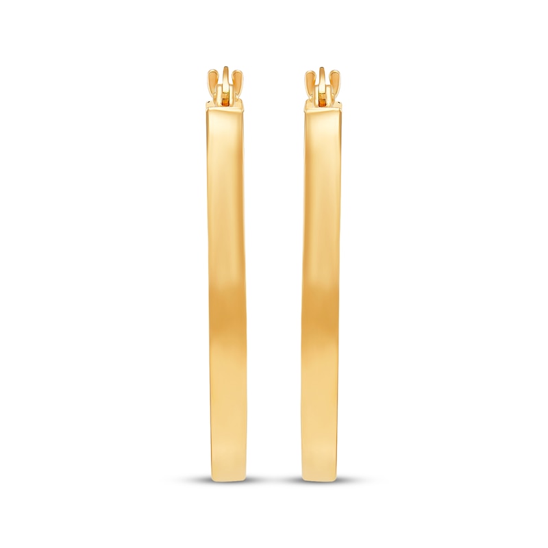 Main Image 2 of Hoop Earrings 14K Yellow Gold 30mm