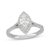 Thumbnail Image 1 of Neil Lane Marquise-Shaped Diamond Halo Engagement Ring 1-3/8 ct tw 14K White Gold