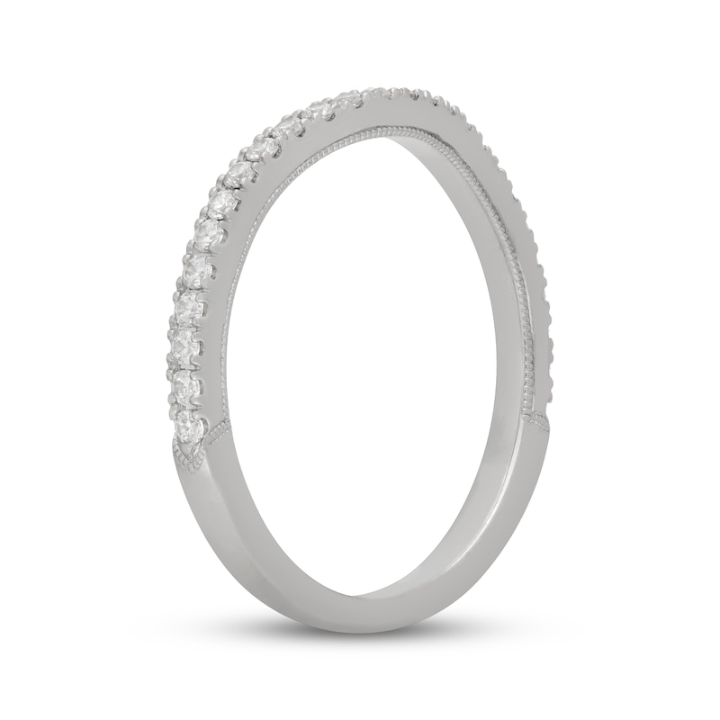 Main Image 2 of Neil Lane Diamond Contour Wedding Band 1/4 ct tw 14K White Gold