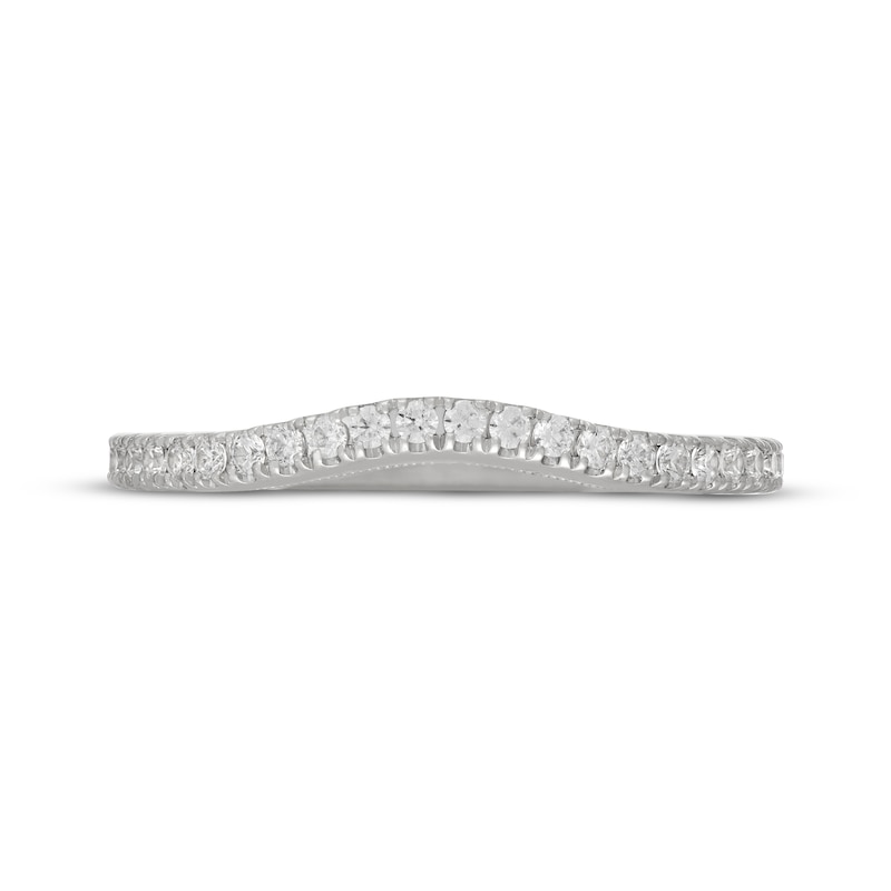Main Image 3 of Neil Lane Diamond Contour Wedding Band 1/4 ct tw 14K White Gold