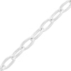 Thumbnail Image 2 of Charmed Memories Paperclip Chain Necklace 4.3mm Solid Sterling Silver 18&quot;
