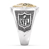 Thumbnail Image 3 of True Fans Detroit Lions Championship Ring Sterling Silver & 10K Yellow Gold Ring