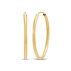 Thumbnail Image 1 of Polished Endless Hoop Earrings 14K Yellow Gold 16mm