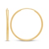 Thumbnail Image 3 of Polished Endless Hoop Earrings 14K Yellow Gold 16mm