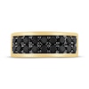 Thumbnail Image 3 of Now + Forever Now + Forever Men's Black Diamond Two-Row Wedding Band 2 ct tw 10K Yellow Gold