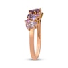 Thumbnail Image 2 of Le Vian Pretty in Pink Amethyst, Pink Tourmaline, Morganite & Pink Sapphire Ring 14K Strawberry Gold