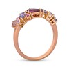 Thumbnail Image 3 of Le Vian Pretty in Pink Amethyst, Pink Tourmaline, Morganite & Pink Sapphire Ring 14K Strawberry Gold