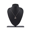 Thumbnail Image 6 of Diamond Chinese &quot;Mother&quot; Heart Necklace 1/4 ct tw 10K Rose Gold 18&quot;