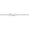 Thumbnail Image 3 of Amethyst, Swiss Blue Topaz, Peridot, Citrine, Garnet & White Lab-Created Sapphire Halo Necklace Sterling Silver 18&quot;