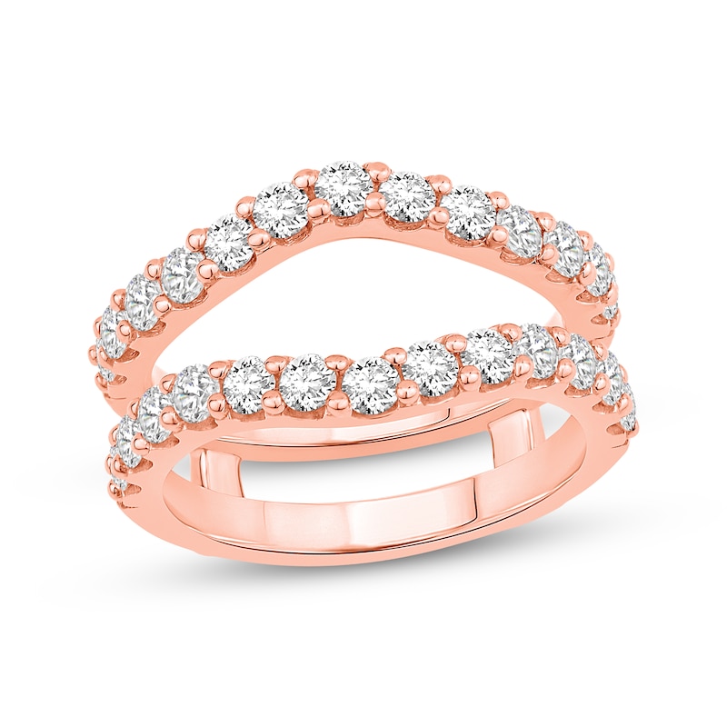 Main Image 1 of Now + Forever Lab-Grown Diamonds Enhancer Ring 1-1/2 ct tw 14K Rose Gold