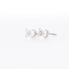 Thumbnail Image 6 of Diamond Solitaire Stud Earrings 1/2 ct tw Round-cut 14K White Gold (I/I2)