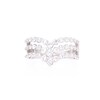 Thumbnail Image 4 of KAY Lab-Grown Diamonds Three Row Chevron Ring 1 ct tw 14K White Gold