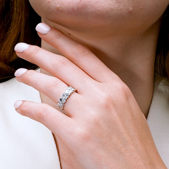 Thumbnail Image 5 of Neil Lane Bridal Diamond Anniversary Band 1 carat tw 14K White Gold