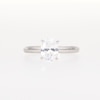 Thumbnail Image 5 of Now + Forever Oval-Cut Diamond Solitaire Engagement Ring 1-1/2 ct tw 14K White Gold (I/I1)