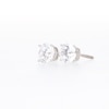 Thumbnail Image 7 of Previously Owned KAY Lab-Grown Diamonds Solitaire Stud Earrings 1 ct tw 14K White Gold (F/SI2)