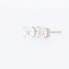 Thumbnail Image 6 of Previously Owned Diamond Earrings 1 ct tw Round-cut 14K White Gold