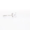 Thumbnail Image 4 of Previously Owned Lab-Grown Diamonds Princess-Cut Solitaire Engagement Ring 1 ct tw 14K White Gold (F/SI2)