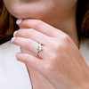 Thumbnail Image 4 of Previously Owned Neil Lane Artistry Oval-Cut Lab-Grown Diamond Engagement Ring 2-1/2 ct tw 14K Yellow Gold