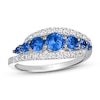 Thumbnail Image 0 of Le Vian Sapphire Ring 1/5 ct tw Diamonds 14K Vanilla Gold