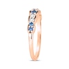 Thumbnail Image 1 of Le Vian Sapphire & Diamond Stacking Ring 1/6 ct tw Diamonds 14K Strawberry Gold