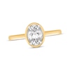 Thumbnail Image 0 of Oval-Cut Diamond Solitaire Engagement Ring 1 ct tw 14K Yellow Gold (I/I2)