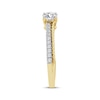Thumbnail Image 1 of Threads of Love Round-Cut Diamond Engagement Ring 5/8 ct tw 14K Two-Tone Gold