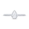 Thumbnail Image 2 of Pear-Shaped Diamond Engagement Ring 5/8 ct tw 14K White Gold