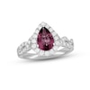 Thumbnail Image 0 of Neil Lane Pink Tourmaline & Diamond Engagement Ring 3/4 ct tw 14K White Gold