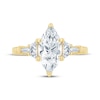 Thumbnail Image 3 of Monique Lhuillier Bliss Marquise-Cut Lab-Created Diamond Engagement Ring 2-1/2 ct tw 18K Yellow Gold