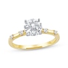 Thumbnail Image 0 of Lab-Created Diamonds by KAY Round-Cut Engagement Ring 1-5/8 ct tw 14K Two-Tone Gold