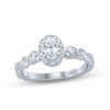 Thumbnail Image 0 of Monique Lhuillier Bliss Diamond Engagement Ring 7/8 ct tw Oval, Marquise & Round-cut 18K White Gold